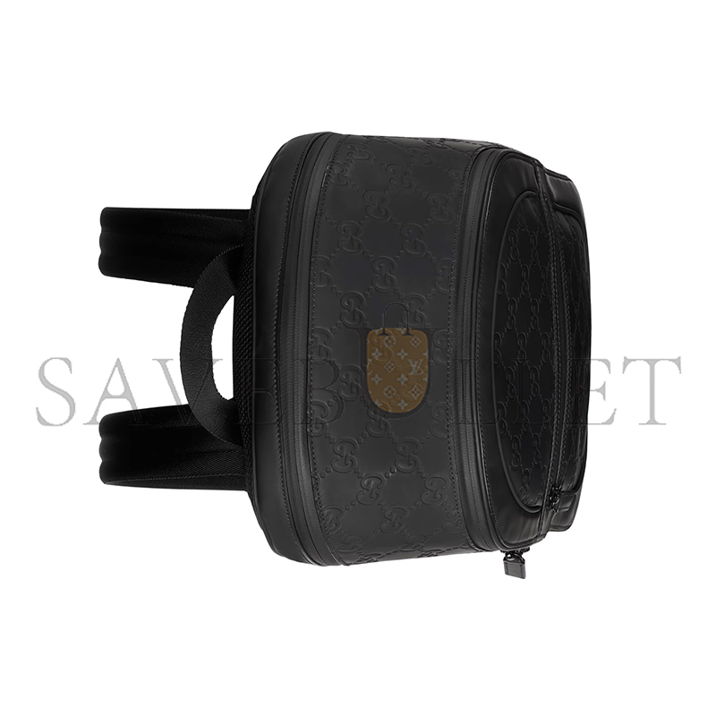 GUCCI RUBBER-EFFECT MEDIUM BACKPACK 771280 (34*26*14cm)